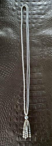 Aaa perlen kette mit quaste - kette,