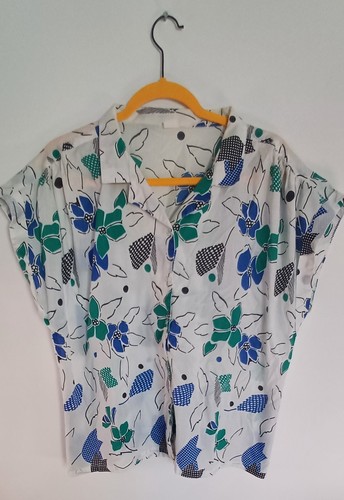 Vintage bluse weiß - vintage,