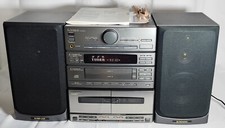 Pioneer Stereo Doppel CD Kassetten Receiver XC-P410T XC-P410WR XC-P410 ohne FB