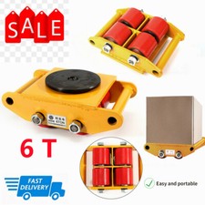 1Stück Panzerrollen 6T Transportfahrwerk Schwerlastrollen Industrieroller Roller