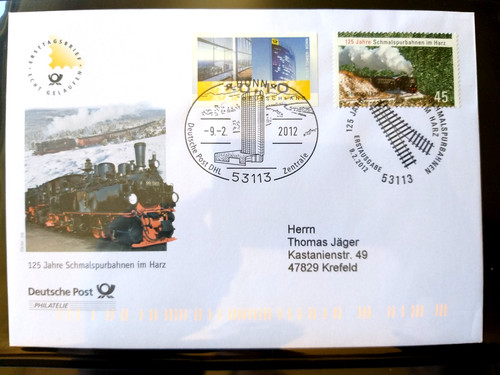 Brd 2012 fdc 125 - 2012,