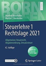 Steuerlehre 1 Rechtslage 2021