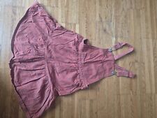 Cord Latzkleid Rostrot Größe 128 von H&M