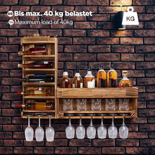 Wandregal wandbar minibar - wandregal,