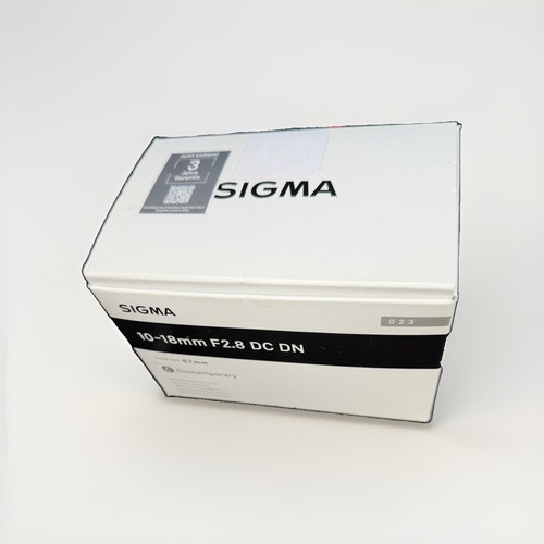Sigma 18mm dc dn - sigma, 10-18mm