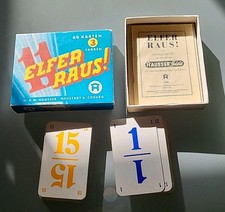 11 Elfer Raus - Kartenspiel  - Vintage