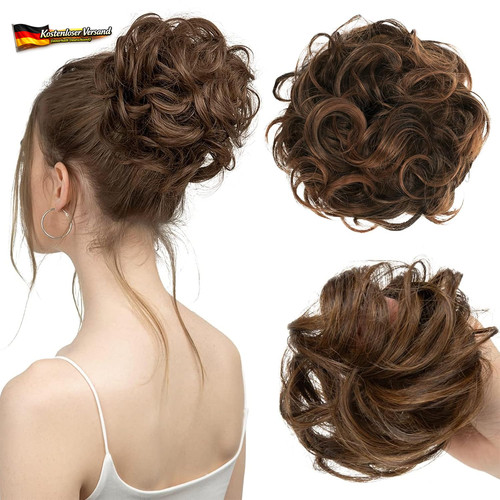 Haarteil dutt synthetisch - haarteil,