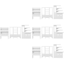  Set of 4 Vitrinenschrank