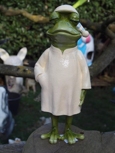 Deko figur frosch - frosch, 30cm