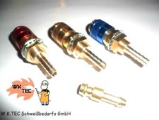 Einbau Schnellkupplung mit Tülle 6,0mm TYP21 EWM Kemppi Rehm Fronius Esab etc.