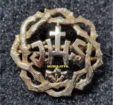 PIM Schild der BRUDERSCHAFT JESUS NAZARENO von LÖWEN 18 Karat GOLD. Gewicht 1...