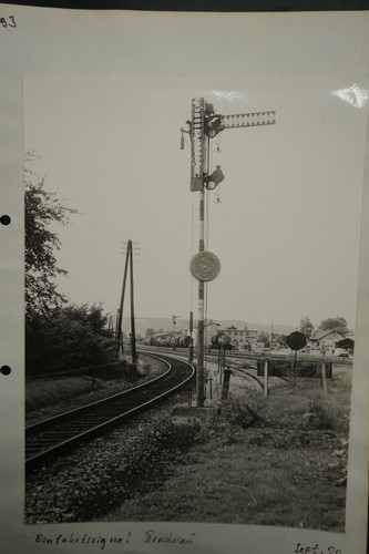 Foto ansicht braunau bahnhof - ansicht,