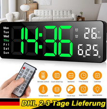13'' LED Digital Wanduhr mit