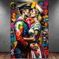 LEINWAND BILD ER XXL ABSTRAKT