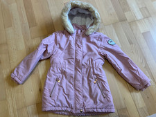 dopodopo Jacke Winterjacke Anorak rosa gefüttert warm Größe 122