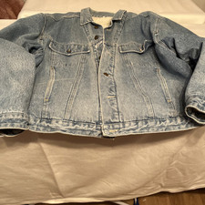 Mac gefütterte Herrenjeansjacke Gr. L