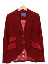 PURPLE LABEL BY NVSCO Klassischer Blazer Damen Blazer Gr. DE 40 rot Casual-Look