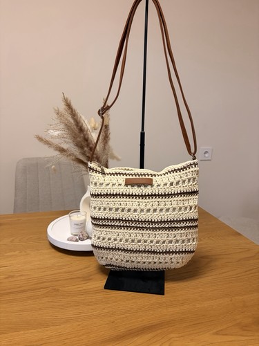 New crochet crossbody bag - crochet,