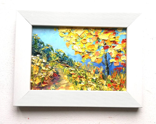 Herbst birken wald landschaft - herbst,