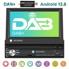 Mit Free DAB+ Antenne 1 DIN 7"