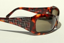 Vintage VERSACE 4068B Sonnenbrille mit Strass - Rhinestone Sunglasses MINT