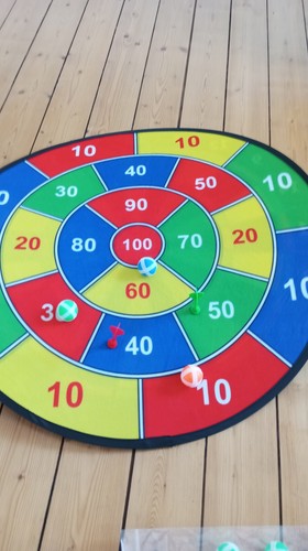 Faltbares dart board scheibe - faltbares,