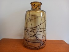 Große Studioglas Vase 27 cm