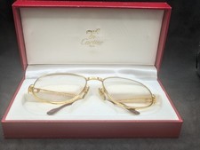 Cartier Romance Louis Brille vergoldet