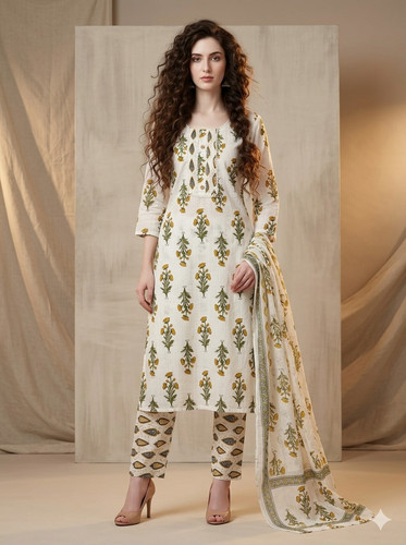 Sommer baumwolle weiß kurti - sommer,