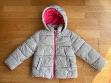 Winterjacke Mädchen Gefüttert mit Kapuze, Gr. 86-92 (3-4)