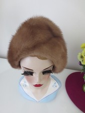 Nerz Pelz Fell Kappe Hut