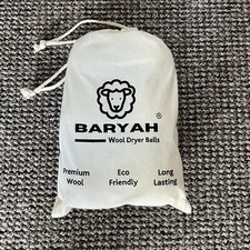 Wäschetrocknerbälle Handarbeit wiederverwendbar Bio Neuseeland - 6er Pack XL