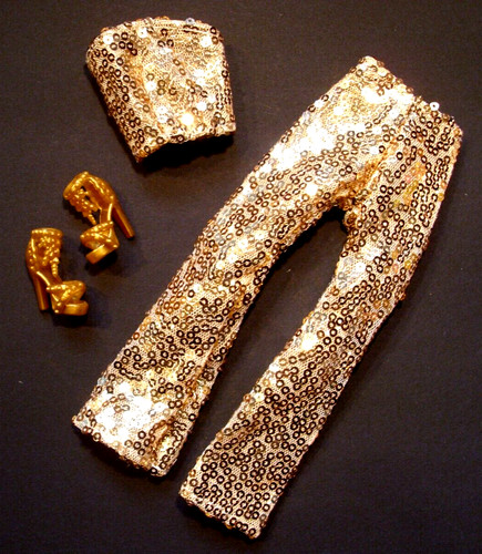 Barbie kleidung goldenes - %***barbie, kleidung*goldenes