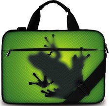 MAXLVL Laptoptasche 15.6 / 17.3 Zoll - Notebooktasche aus Canvas mit Zubehörfach