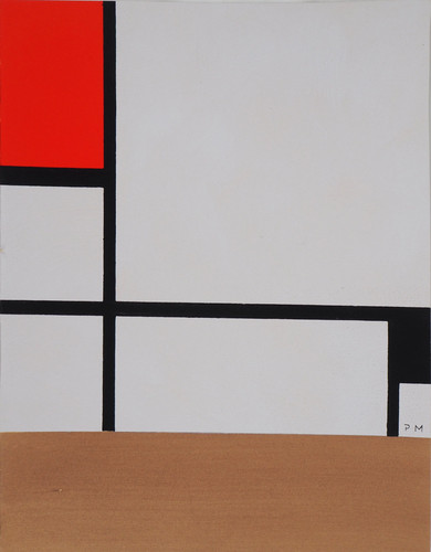Piet mondrian komposition - mondrian:,