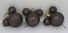 3 x Mickey Mouse  - Weihnachtskugeln  - Disney 