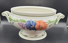 Villeroy und Boch Amapola Suppenterrine ohne Deckel oder Blumen Herzstück Vase Anemonen