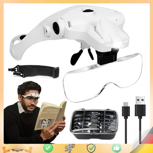 Profi stirnlupe led - stirnlupe, kopflupe