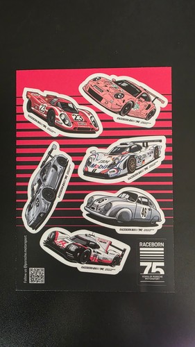 Porsche manthey aufkleber - aufkleber, set