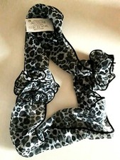 Loop, Damen-Multifunktionstuch- Schal, Schmuckschal mit Blüten Leo, Leopard
