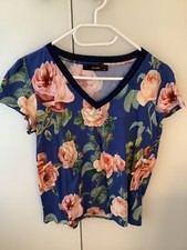 HALLHUBER Damen T-Shirt, blau