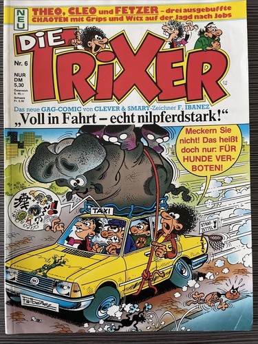 Die trixer comic - book, no