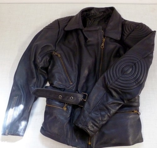 Leder motorrad jacke - motorrad, damen