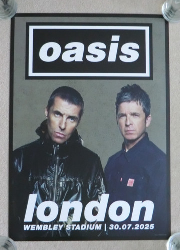 Oasis official tour - oasis, poster