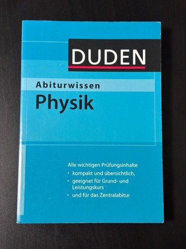 Duden abiturwissen physik - abiturwissen,