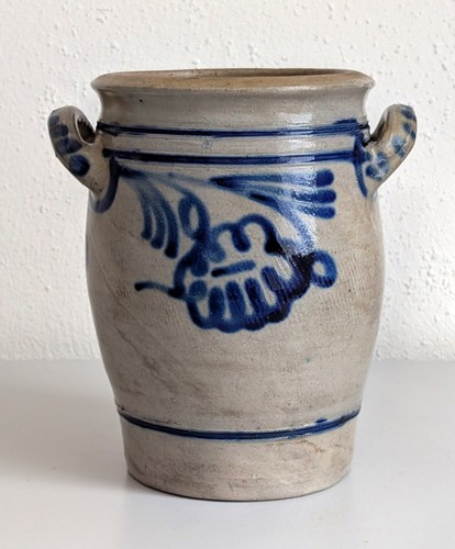 Vintage alter steingut krug - -,