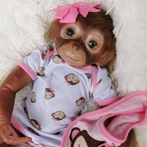 Lebensecht reborn puppen - puppen, affe