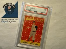 1958 Topps #487 Mickey Mantle