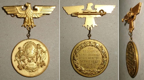 Medaille zum gedenken j - zum,