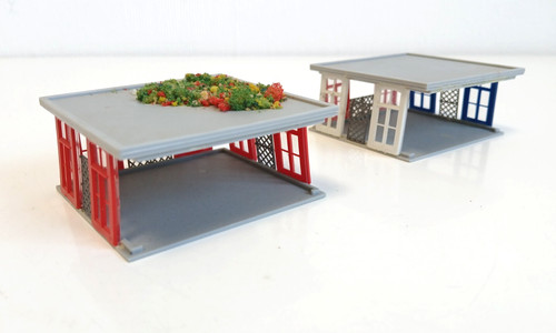 Offene pavilions - -,